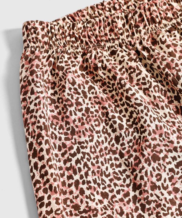 Pijama De Pantal&oacute;n Y Cuello Redondo Mujer