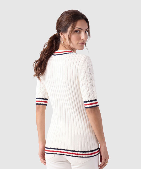 Polo Tejido Punto Para Mujer