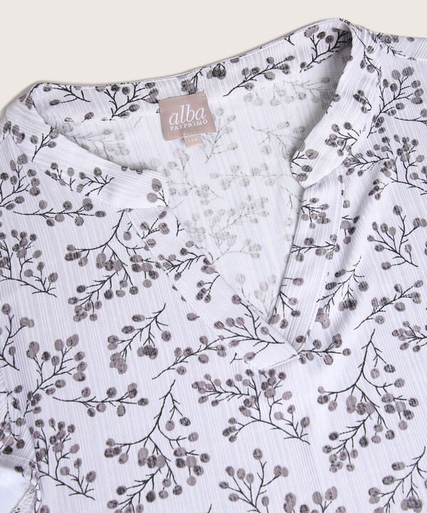 Camiseta Estampada Manga Sisa