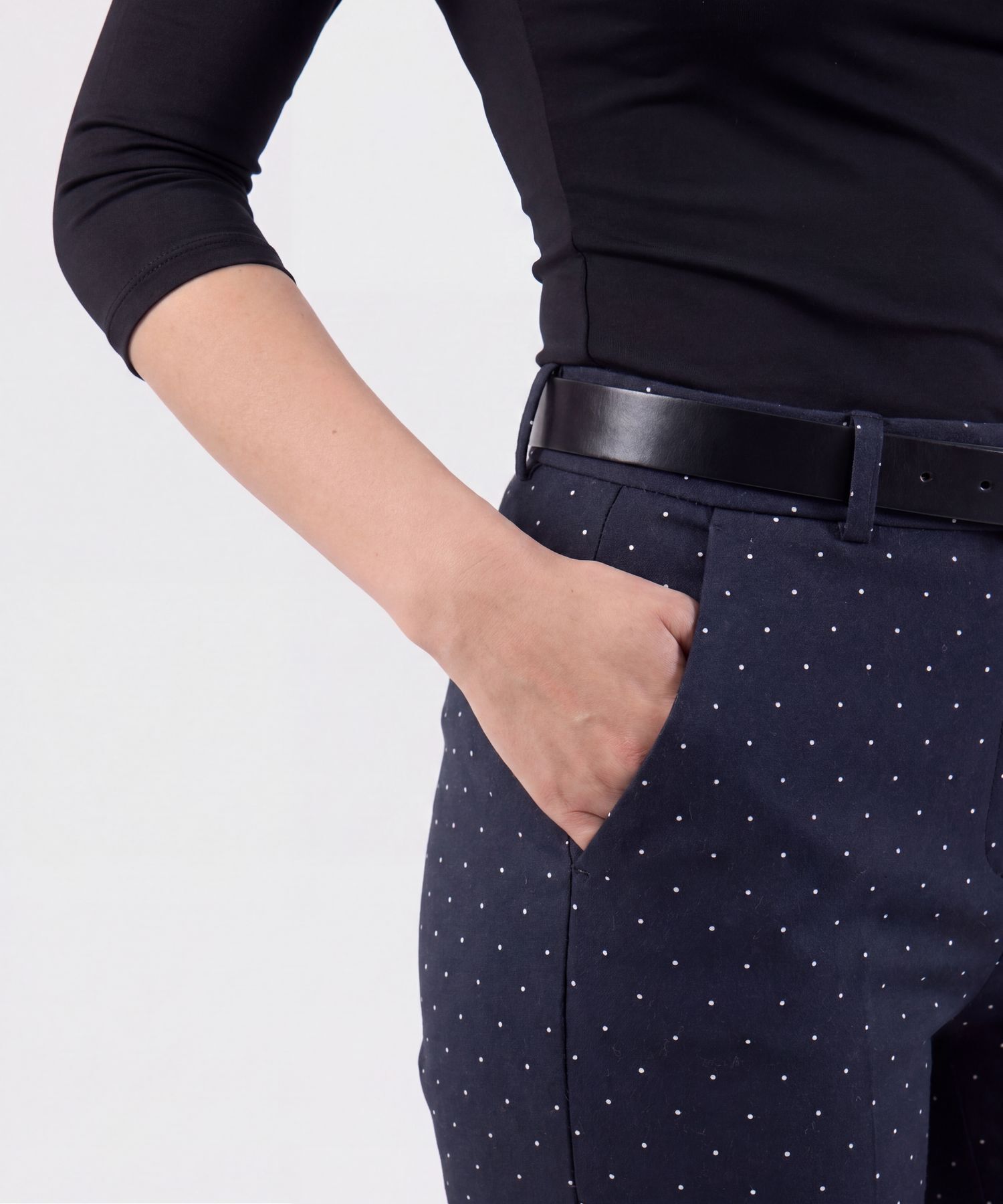 Pantal&oacute;n Chino Tobillero Para Mujer