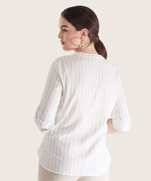 Blusa Manga Larga  Estampada