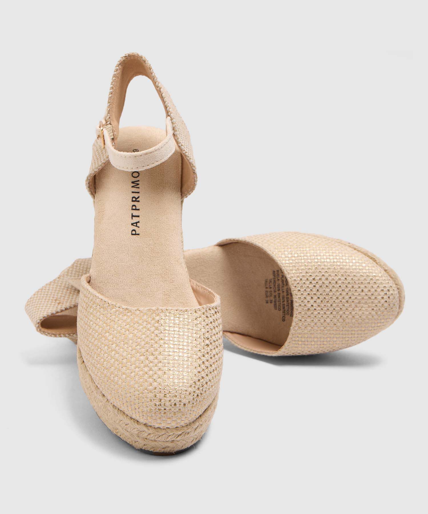 Espadrilles Con Cu&ntilde;a De Yute Para Mujer