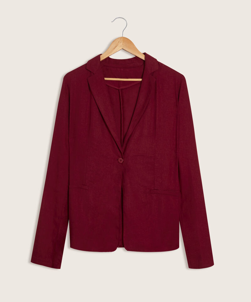 Chaqueta Tipo Blazer Entallado De Un Bot&oacute;n Para Mujer