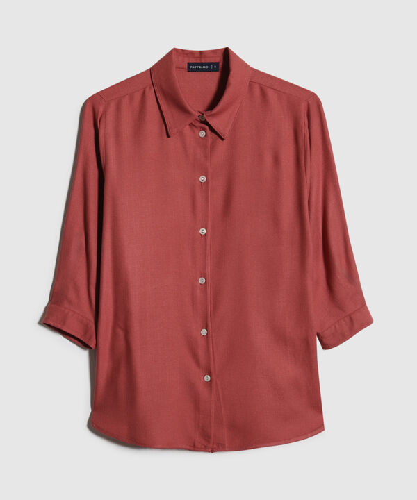 Camisa Manga Tres Cuartos Calidos