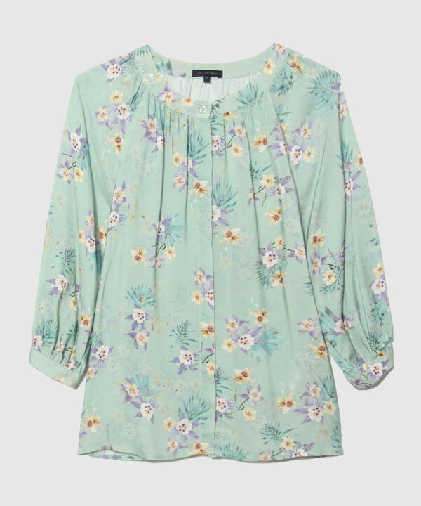 Blusa con Estampado Floral