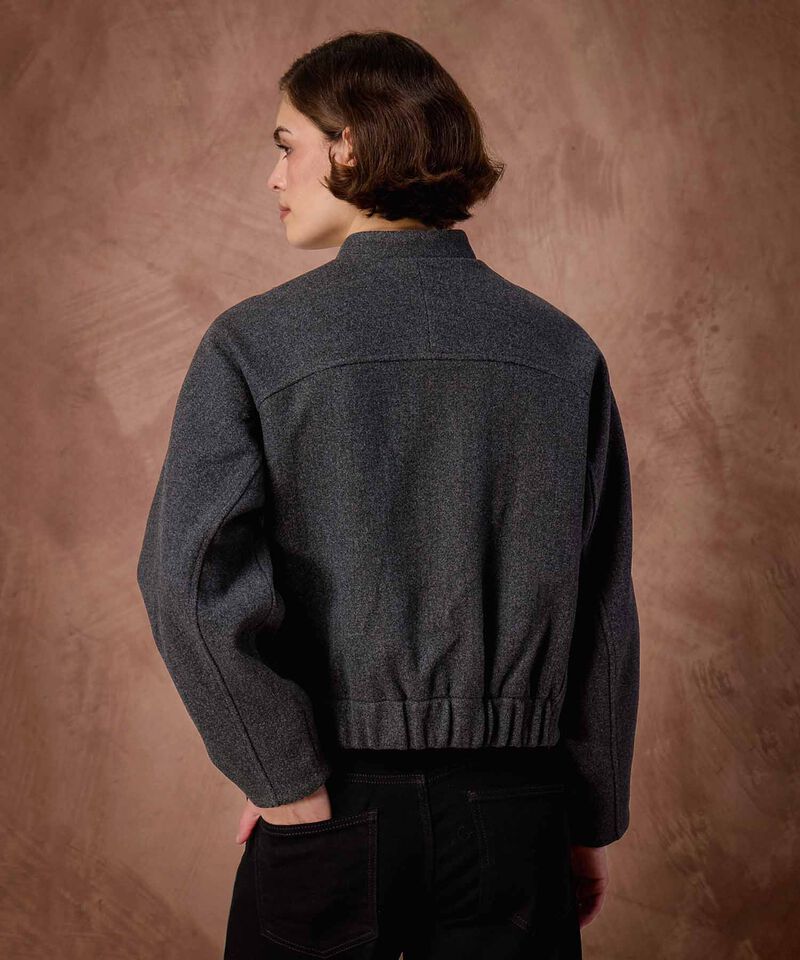 Chaqueta Corta Estilo Boxer