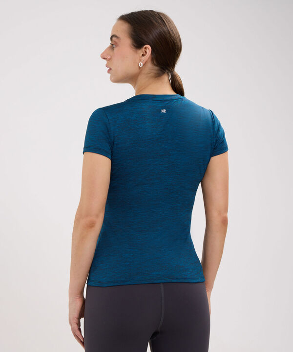 Camiseta Deportiva Jaspeada