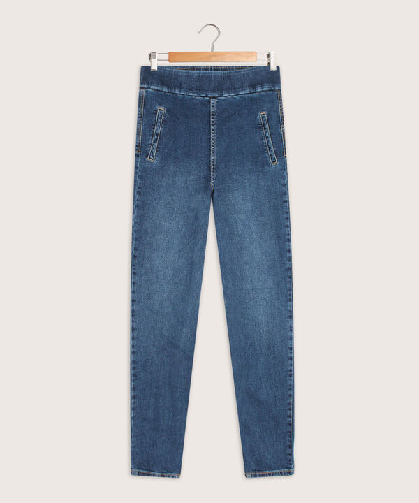 Jegging Tiro Alto Tono Medio