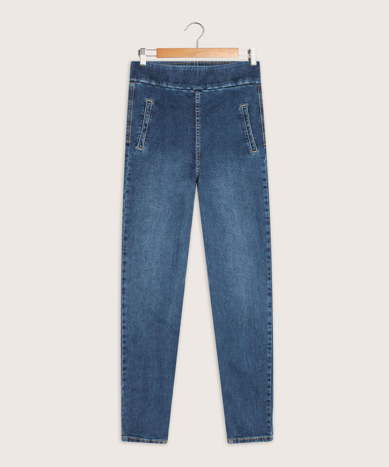 Jegging Tiro Alto Tono Medio