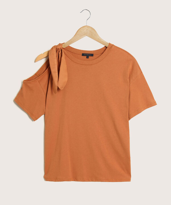Camiseta Unicolor Manga Corta