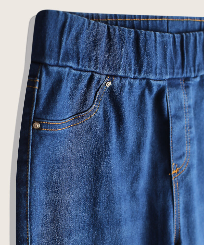 Jegging Tiro Alto Con Costuras 