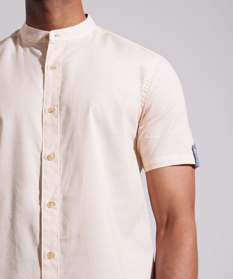 Camisa Preteñida Manga Corta