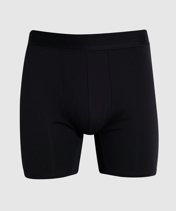 B&oacute;xer Largo Con El&aacute;stico Contramarcado Hombre image number null