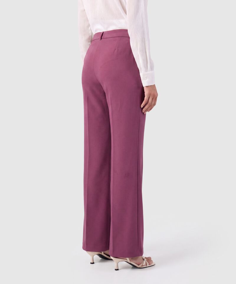 Pantal&oacute;n Wide Leg Mujer con Trabillas