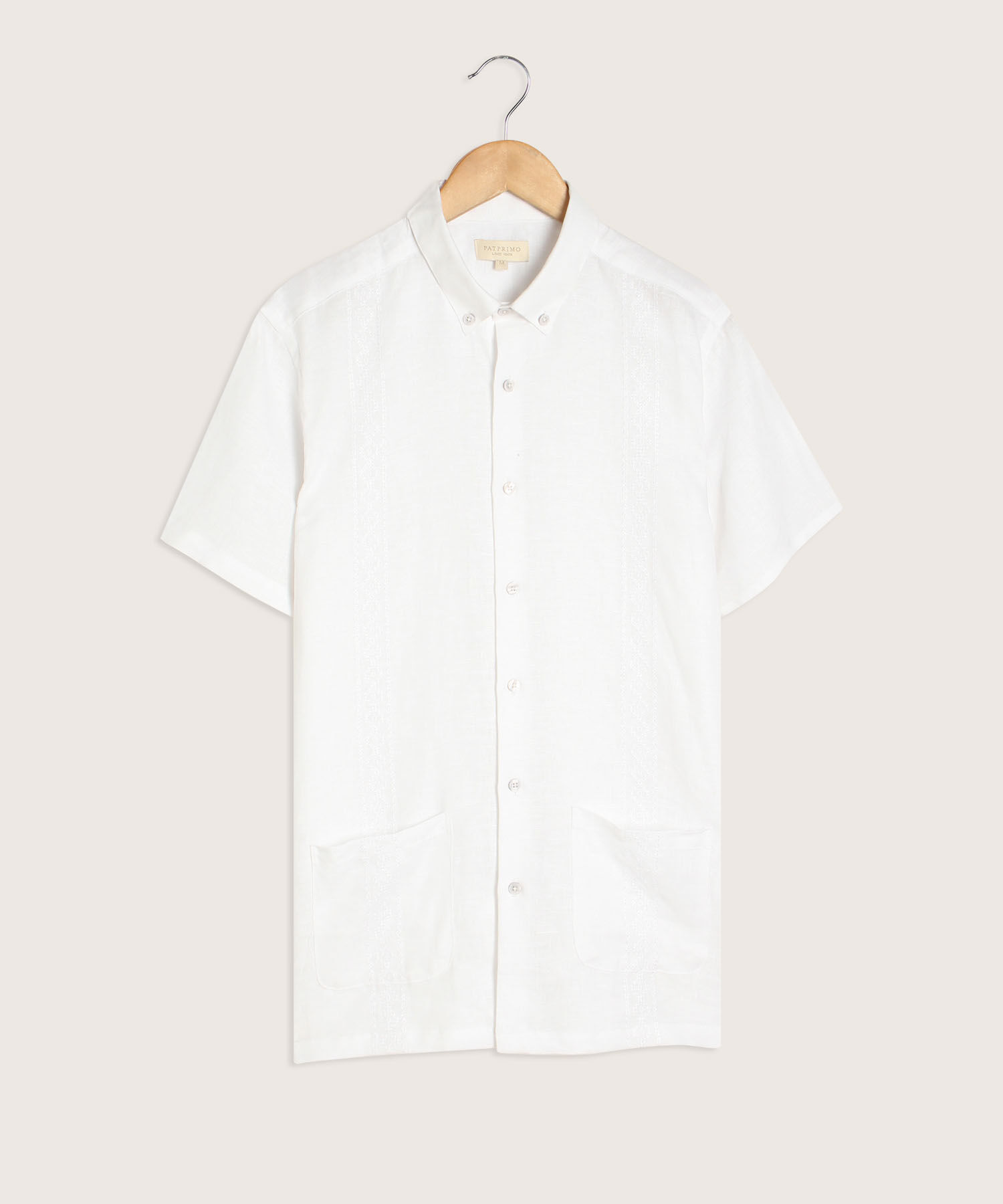 Camisa Guayabera Con Bolsillos