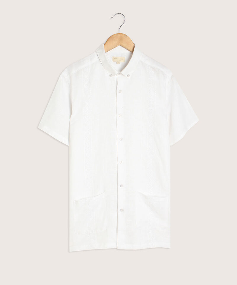 Camisa Guayabera Con Bolsillos