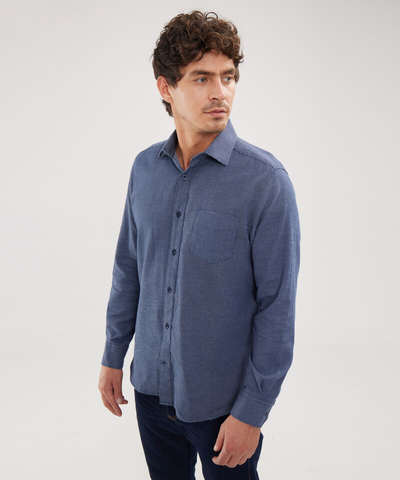 Camisa Formal Preteñida Fit Regular