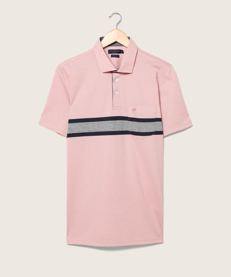 Polo Prete&ntilde;ida Cuello Maquina, Regular Fit