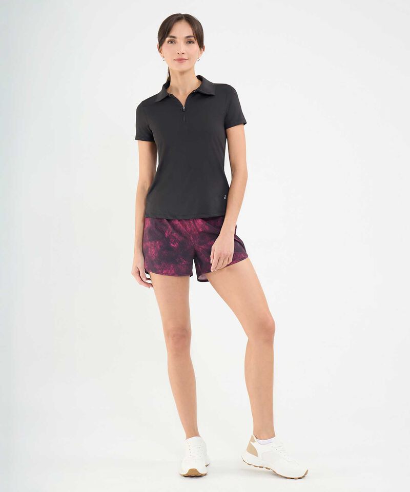 Polo Deportiva con Cierre