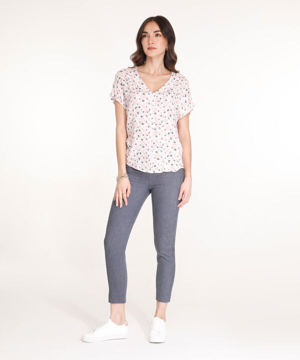 Leggings Unicolor Con Pretina Interna image number null