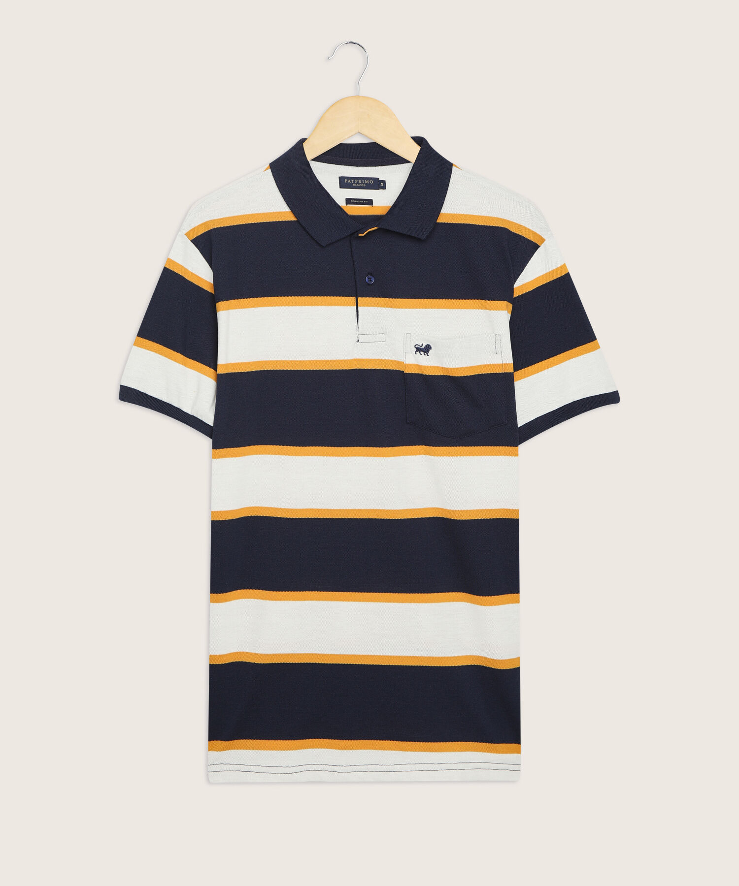 Polo Cuello Y Puño Tejido