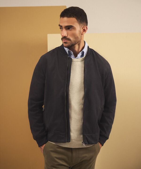 Chaqueta Bomber Para Hombre image number null