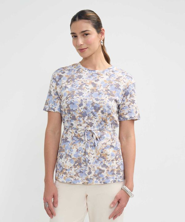 Camiseta Estampado de Manchas