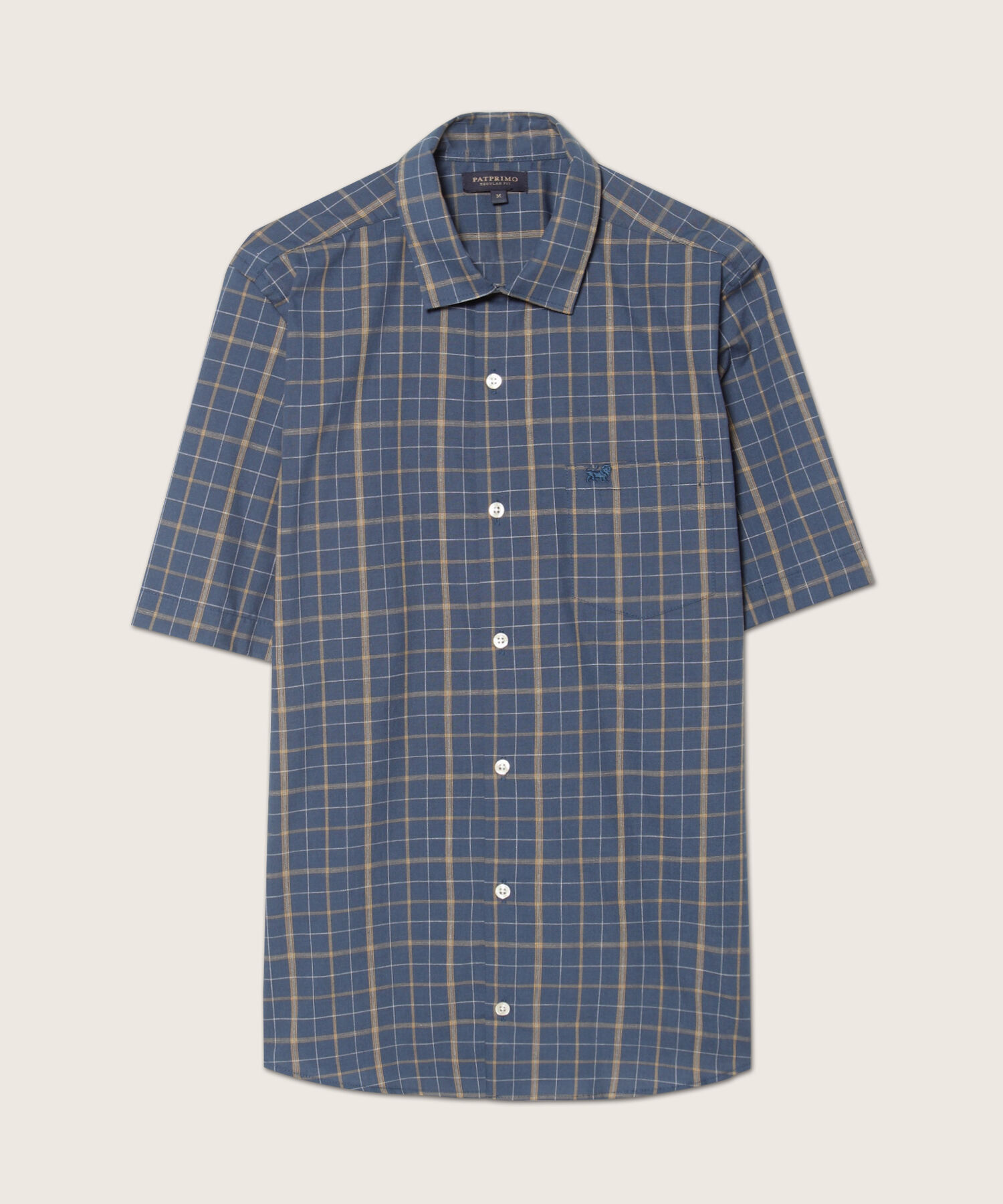 Camisa Preteñida A Cuadros