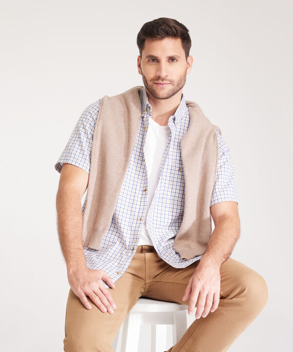 Camisa Manga Corta Preteñida