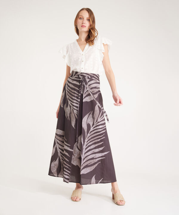 Falda Estampada Maxi