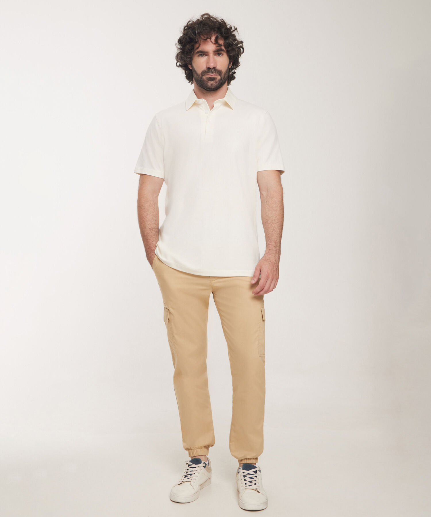 Polo Unicolor Manga Corta Regular