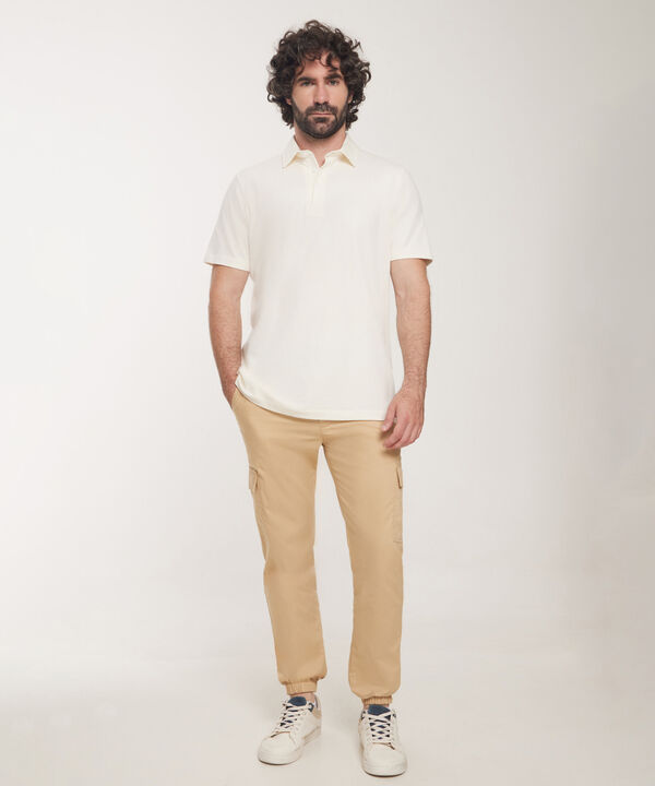 Polo Unicolor Manga Corta Regular image number null