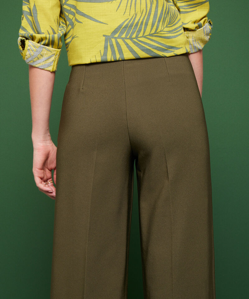 Pantalón Culotte Unicolor