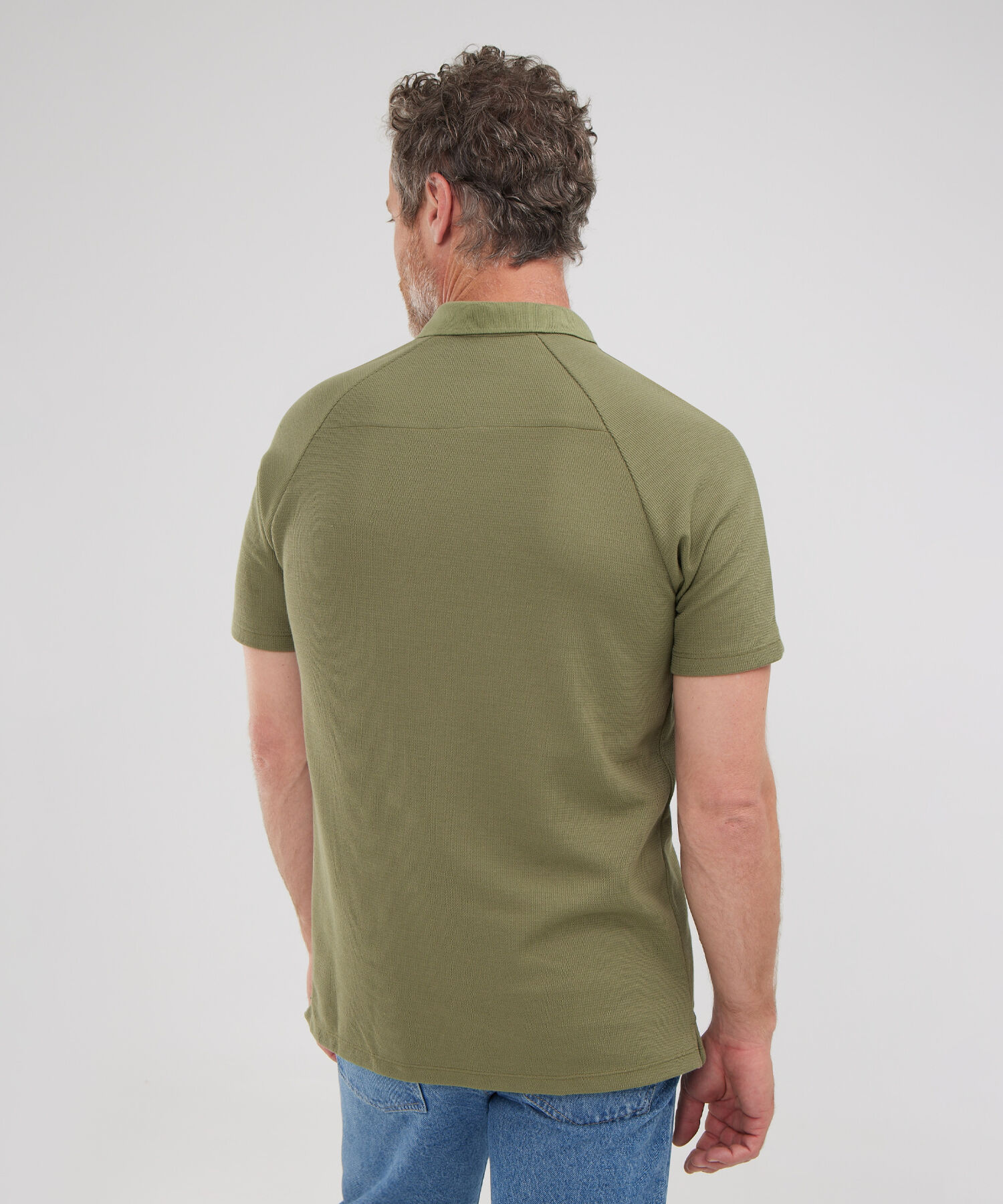 Polo Con Bolsillo Unicolor