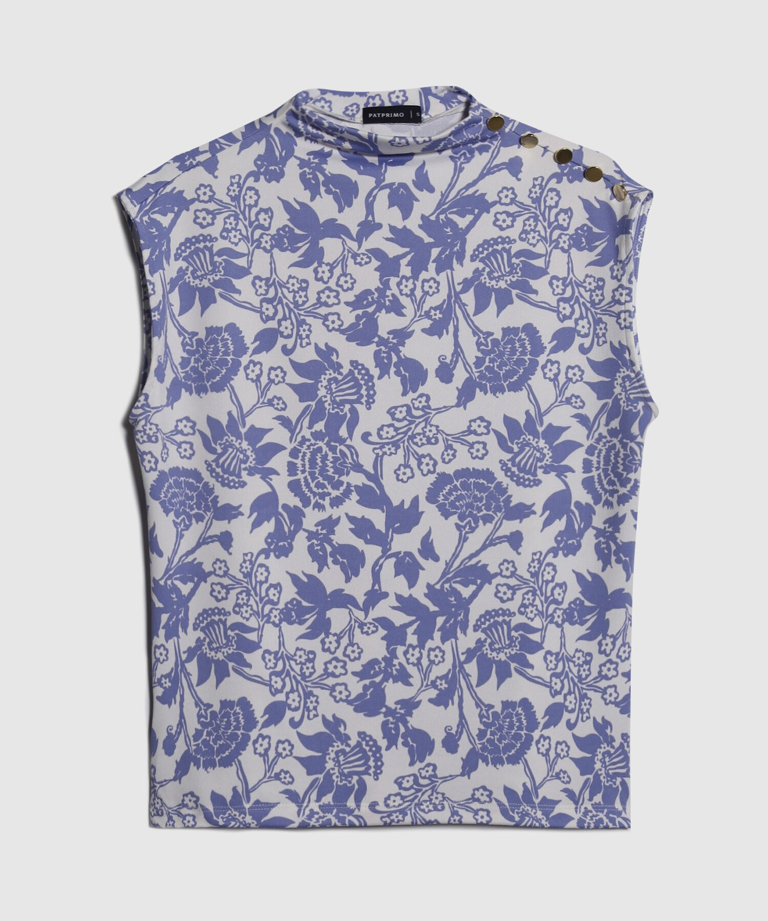 Camiseta Escote Semi Alto