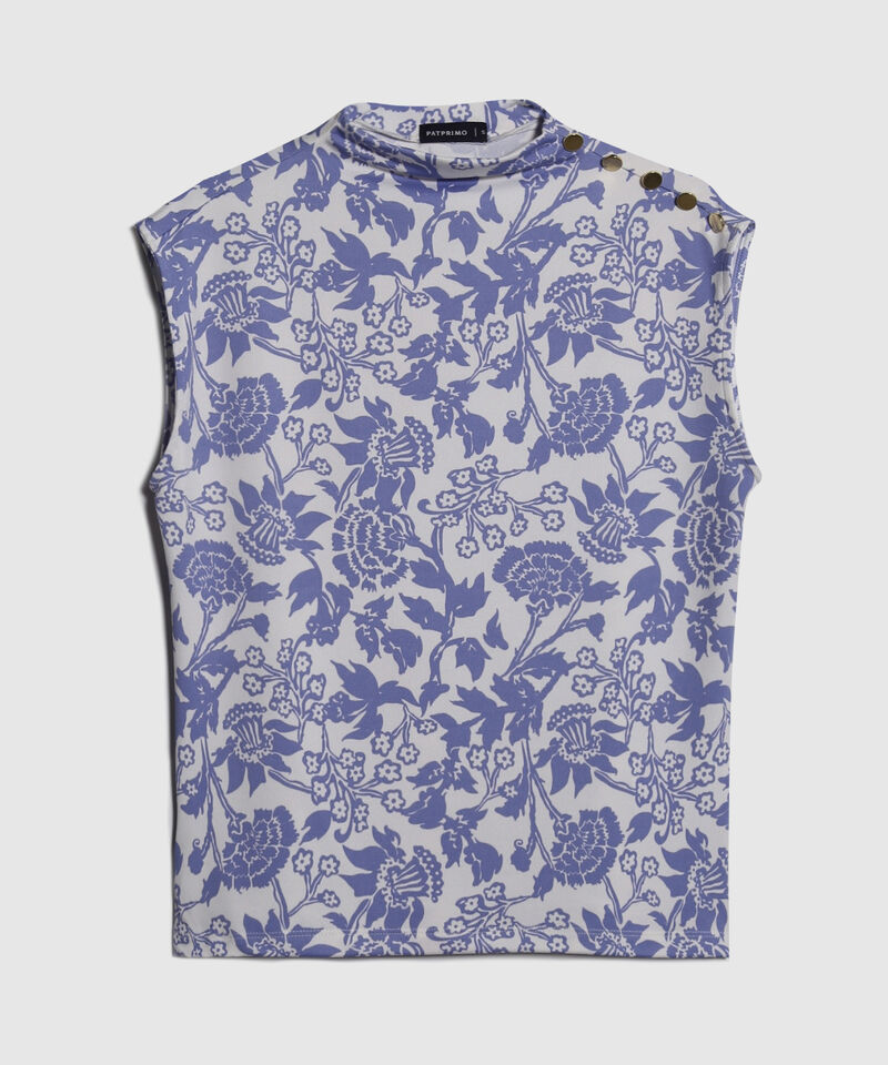 Camiseta Escote Semi Alto