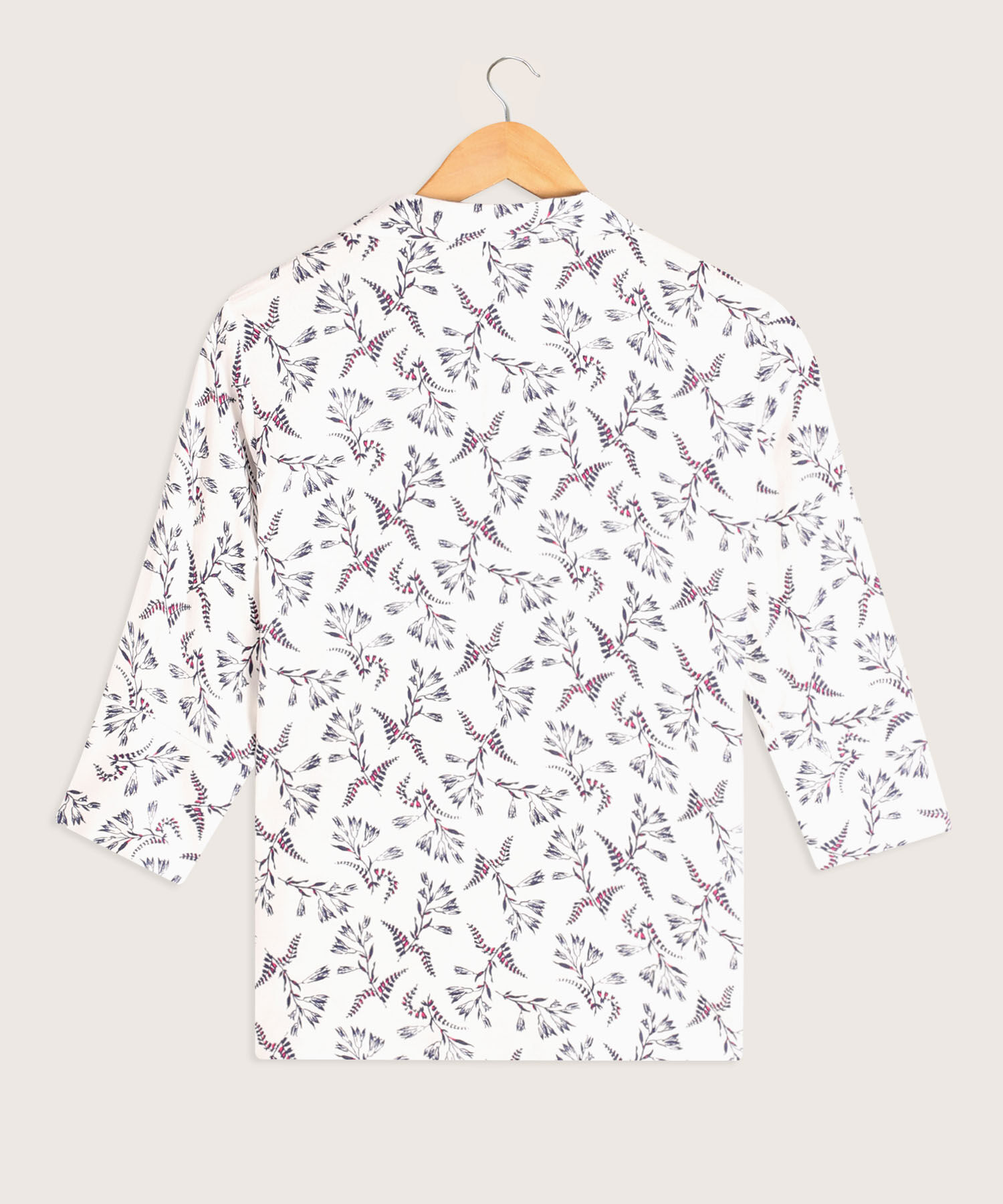 Camisa Manga 3/4 Estampada