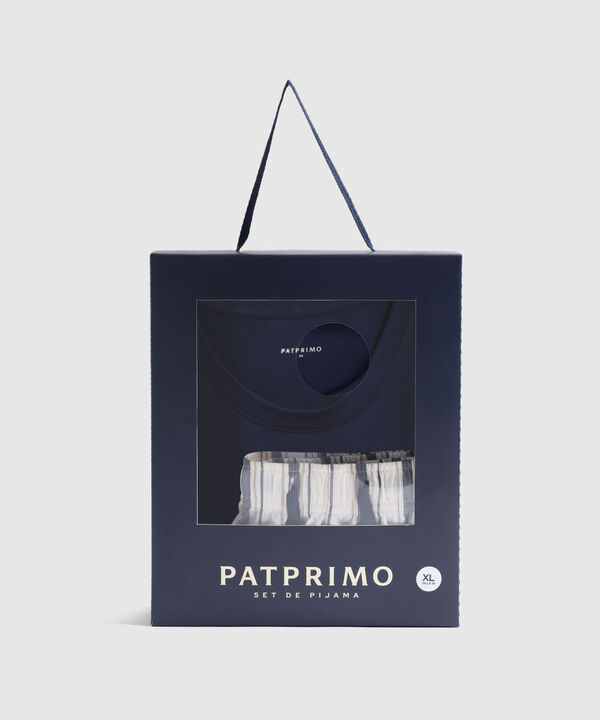 Conjunto Pijama Camiseta y Short Para Hombre