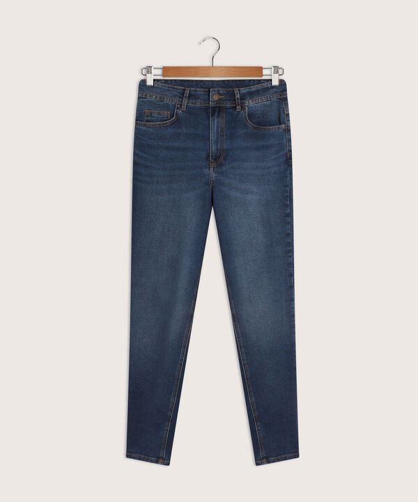 Jean Skinny Tiro Medio