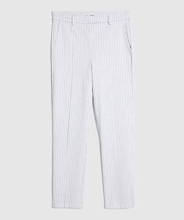 Leggins Preteñido Tipo Pantalón Con Bolsillos Laterales Y Vena En Delantero, Serena