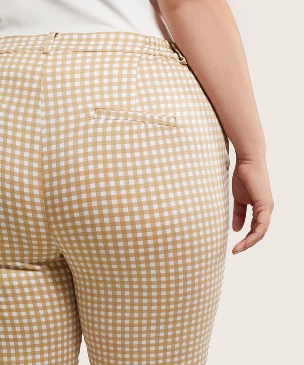 Pantalón Estampado  Tipo Chino