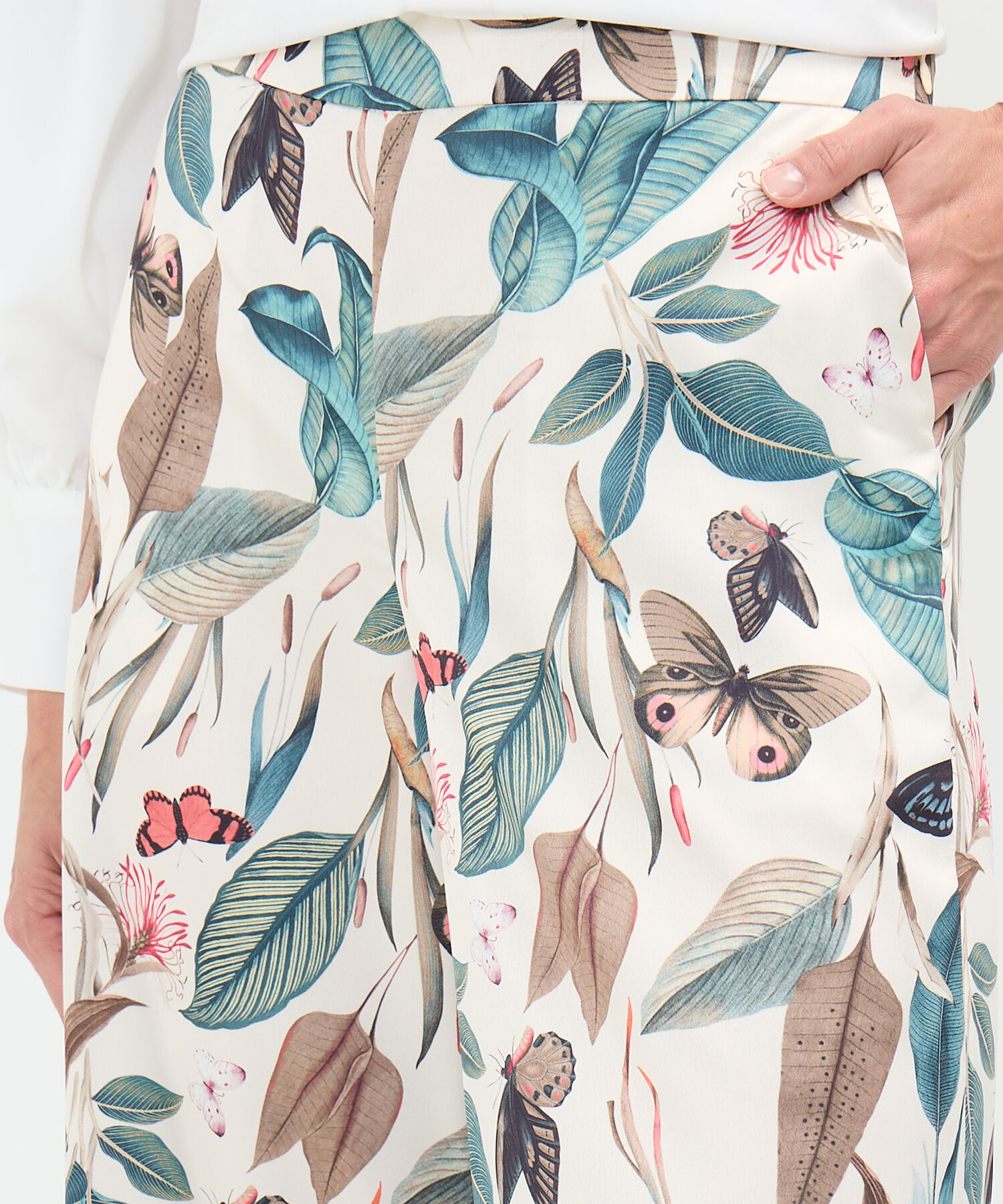 Pantalón Fluido Estampado