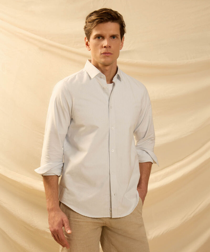 Camisa Manga Larga Unicolor 