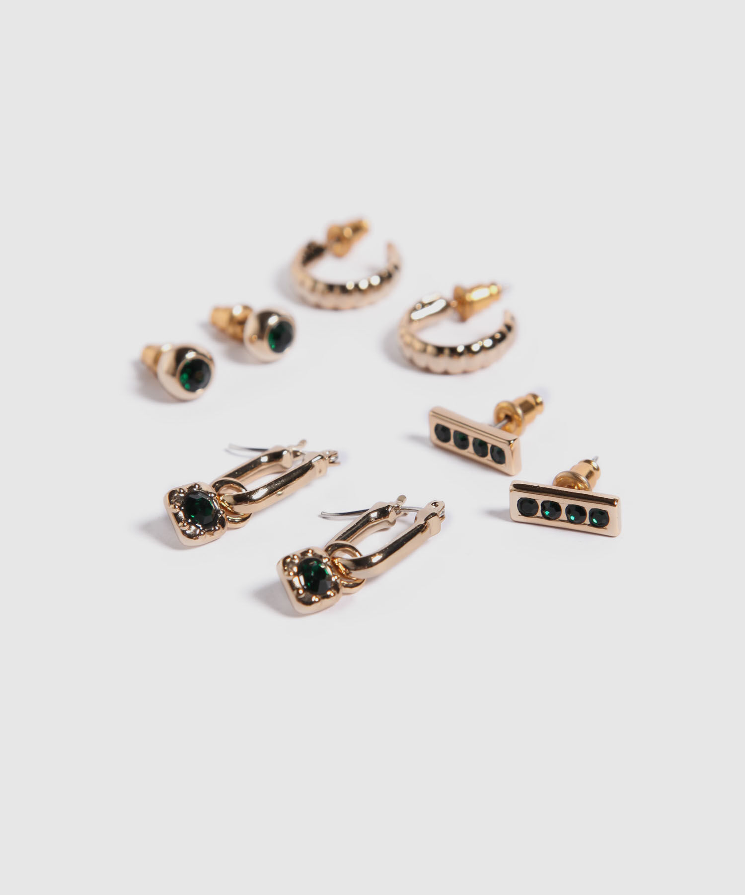 Aretes Set X 6 Pares De Aretes Ref. Kf231-0129-1
