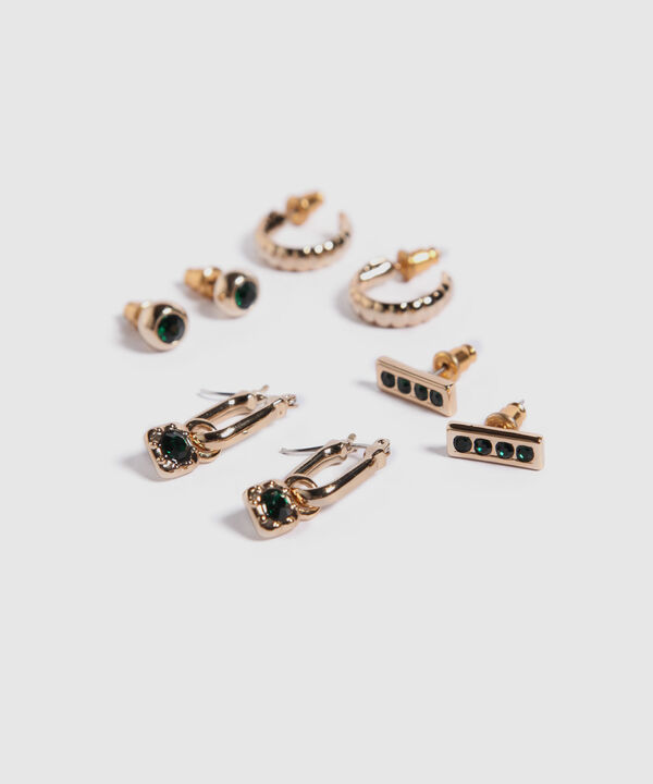 Aretes Set X 6 Pares De Aretes Ref. Kf231-0129-1 image number null