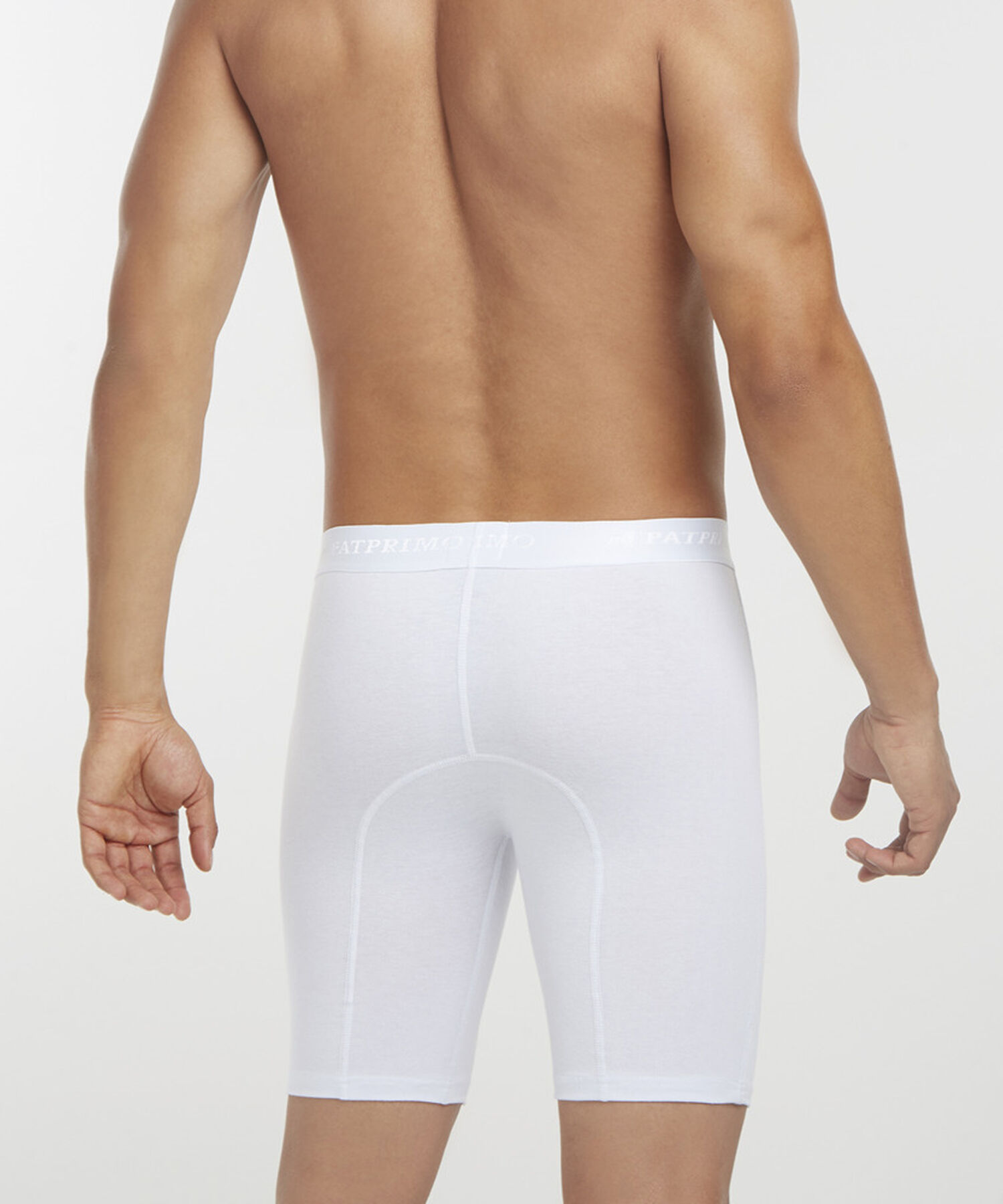 Boxer Para Hombre De Diseño Largo En Lycra-Algodón