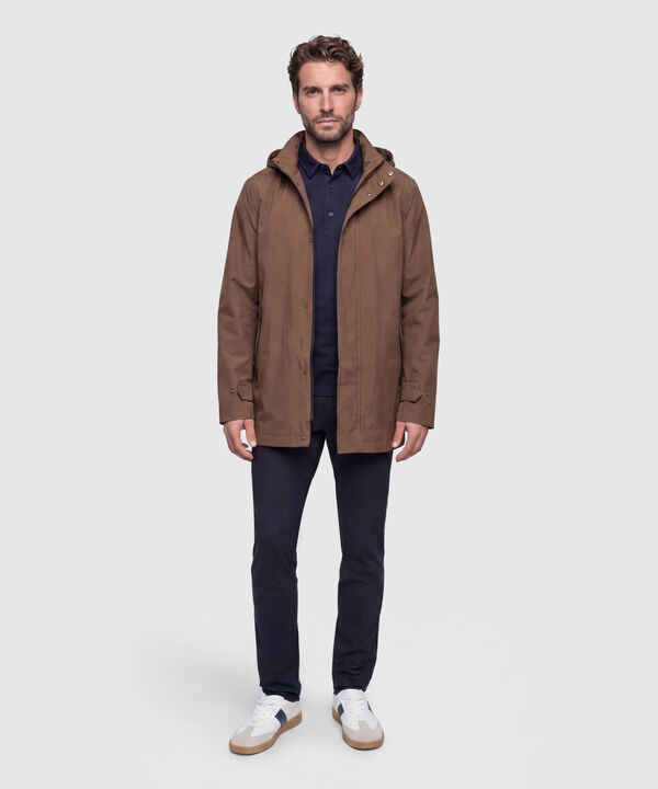 Polo Unicolor Regular Para Hombre