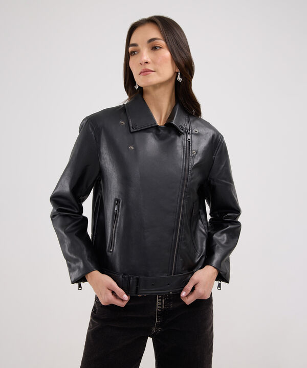 Chaqueta Chaqueta Tipo Biker