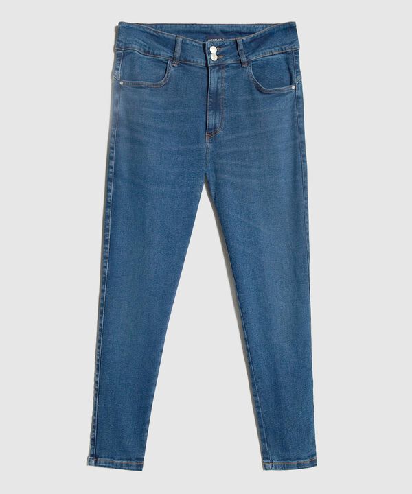 Jeans Push Up Tono Medio