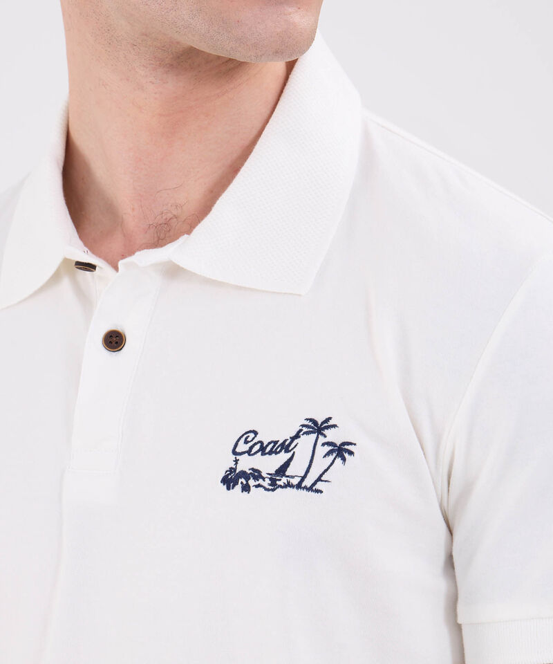 Polo Con Bordado